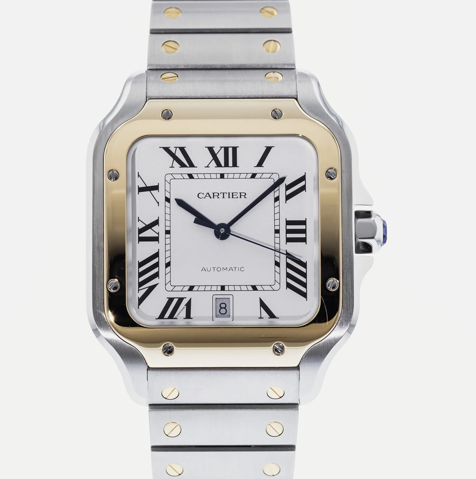Perfect Santos de Cartier Replica Watches For Sale UK ‣ Superior Fake ...